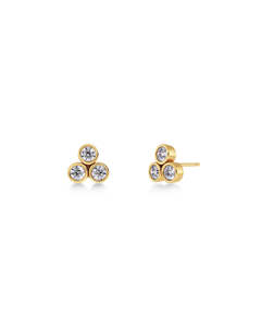 Barre Studs Gold