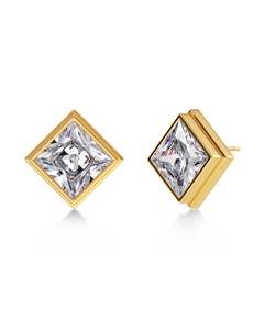 Earrings: Pantheon Studs Gold