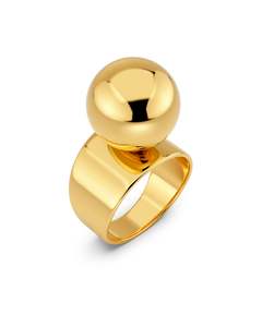 Sphere Ring Gold