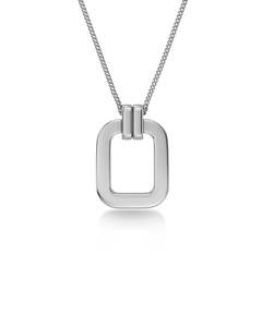 Necklaces: Plaza Necklace L Steel
