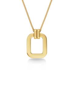 Necklaces: Plaza Necklace L Gold