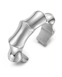 Chunky Jewellery: Cane Bangle Steel