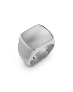 Ellis Signet Ring Steel
