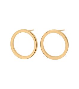 Under 50: Circle Earrings Small Gold