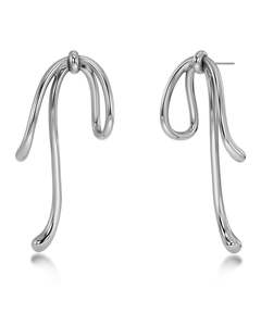 Chunky Jewellery: Lace Studs Steel