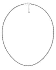 Chains: Rope Chain Necklace Steel