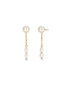 Earrings: Breeze Earrings Gold