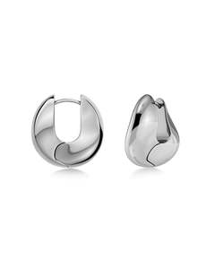 Azura Hoops L Silver