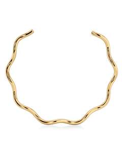 Necklaces: Spiral Collier Gold