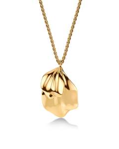 Necklaces: Petal Necklace L Gold