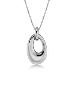Azura Necklace L Silver