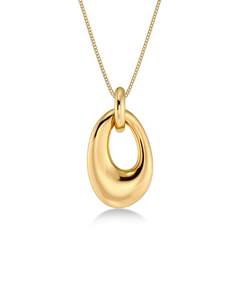 Azura Necklace L Gold