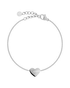 PURE HEART BRACELET STEEL