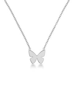 PAPILLON NECKLACE STEEL