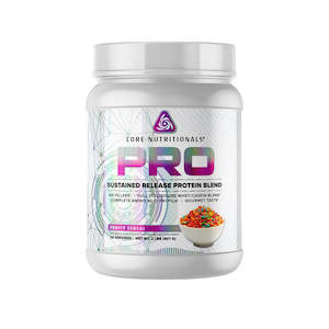 Supplements: Core Nutritionals Pro Sustained Release Protein Blend - Fruity Cereal (2LB)