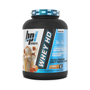BPI Sports Whey HD Ultra Premium Protein 4.1LB - Vanilla Caramel