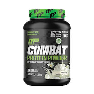 Supplements: MusclePharm Combat Protein 2LB - Vanilla