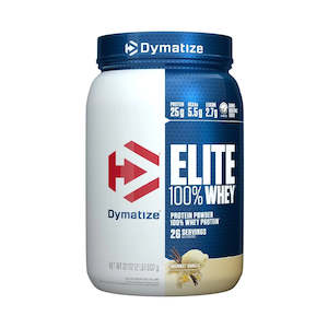 Supplements: Dymatize Elite 100% Whey Protein 2LB - Gourmet Vanilla