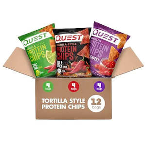 Supplements: Quest Nutrition Tortilla Style Protein Chips - Variety (12 Pack)