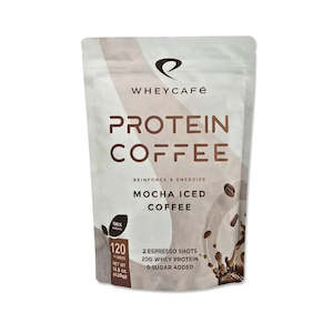 Whey Protein: WheyCafe Protein Coffee 420g - Mocha Iced Coffee