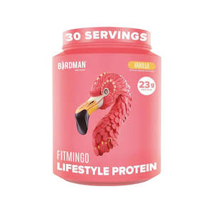 Plant Protein: BIRDMAN Fitmingo Vegan Protein - Vanilla (2.2LB)