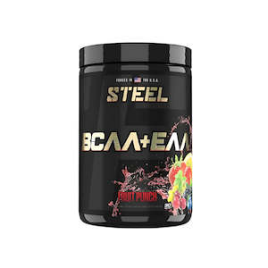 Bcaa: Steel Supplements BCAA + EAA - Fruit Punch (300g)