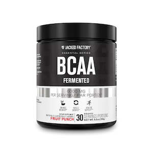 Bcaa: Jacked Factory BCAA Powder Fermented - Fruit Punch (255g)