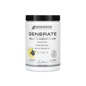 Bcaa: Cutler Nutrition Generate Superior BCAA & EAA - Blackberry Lemonade (330g)