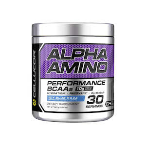 Bcaa: Cellucor Alpha Amino EAA & BCAA Powder - Icy Blue Razz (381g)