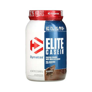 Casein Protein: Dymatize Elite Casein Protein 2LB - Rich Chocolate