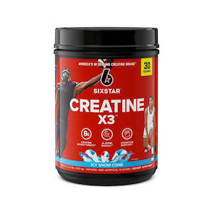 Six Star Creatine X3 Powder - Icy Snow Cone (2.2LB)