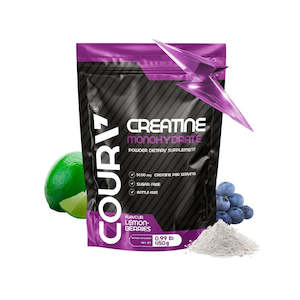 Creatine: COURA Creatine Monohydrate - Lemon Berries (450g)