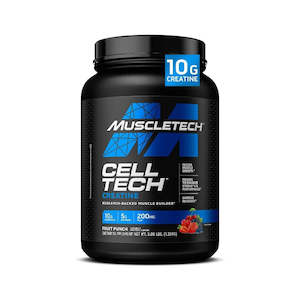Creatine: MuscleTech Cell Tech Creatine - Fruit Punch (3LB)
