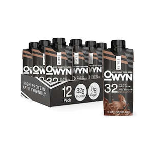 Protein Drinks: OWYN Pro Elite Plant Protein Shake - Chocolate (12 Pack)