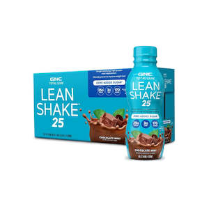 Protein Drinks: GNC Lean Shake - Chocolate Milk (25 Pack)