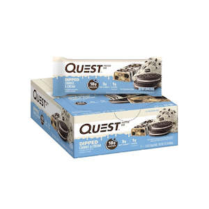 Protein Bars: Quest Nutrition Protein Bars - Dipped Chocolate Cookies (12 Pack)