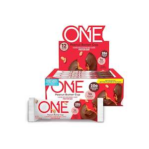 Protein Bars: One Protein Bar - Peanut Butter Cup (12 Pack)