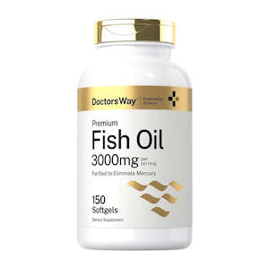 Omega 3: Doctors Way Premium Fish Oil (150 Softgels)