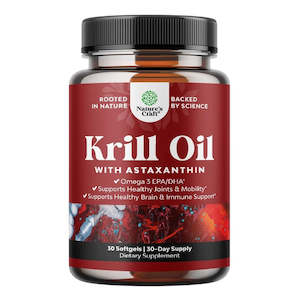 Omega 3: Natures Craft Krill Oil with Astaxanthin (30 Softgels)