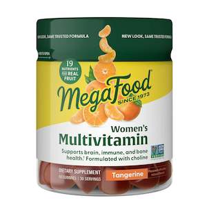 MegaFood Womens Multivitamin - Tangerine (60 Gummies)