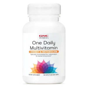 Multivitamins: GNC Women's One Daily Multivitamin - Energy & Metabolism (60 Caplets