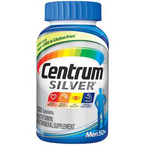 Centrum Silver Men's 50+ Multivitamin / Multimineral (200 Tablets)