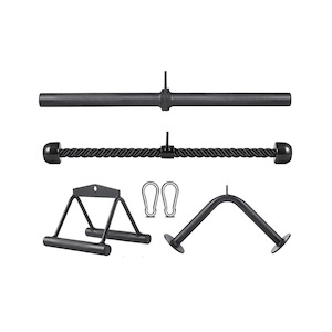 Gym Equipment: Pulley Attachment Set
