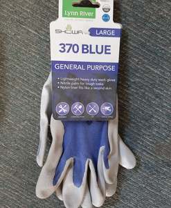 Lynn River Showa 370 Blue Gloves