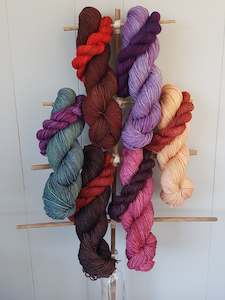 4ply/fingering: Unique Sock sets - Merino 4 ply high twist