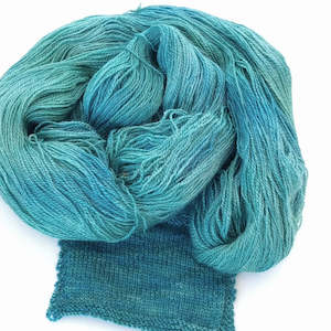 Lace: BFL/Silk Lace - Water nixie