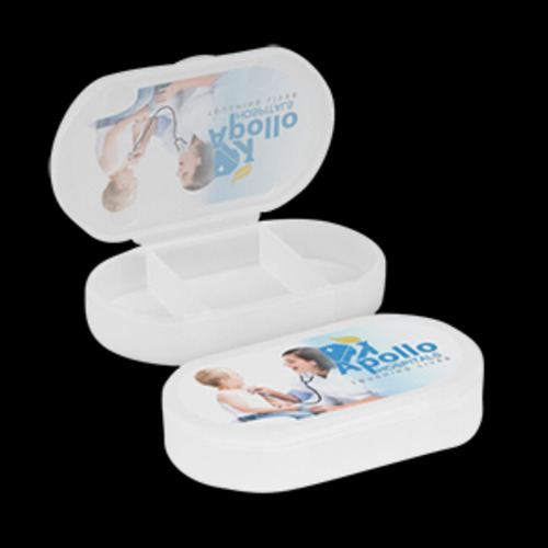 Accessories: Printed Pill Cases, Promotional Pill Containers With Your Logo