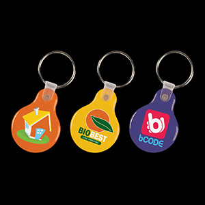 Accessories: Custom Printed Keyrings, Personalised Plastic Keytags