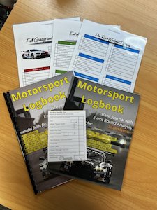 Motorsport Logbook and Race Journal Hard Copy 2 Rev - Dynamic Motorsport