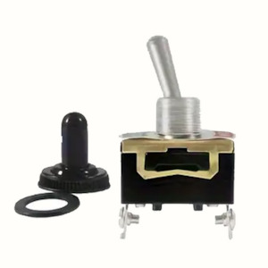 Heavy Duty Toggle Switch with Waterproof Hood Dynamic Solar